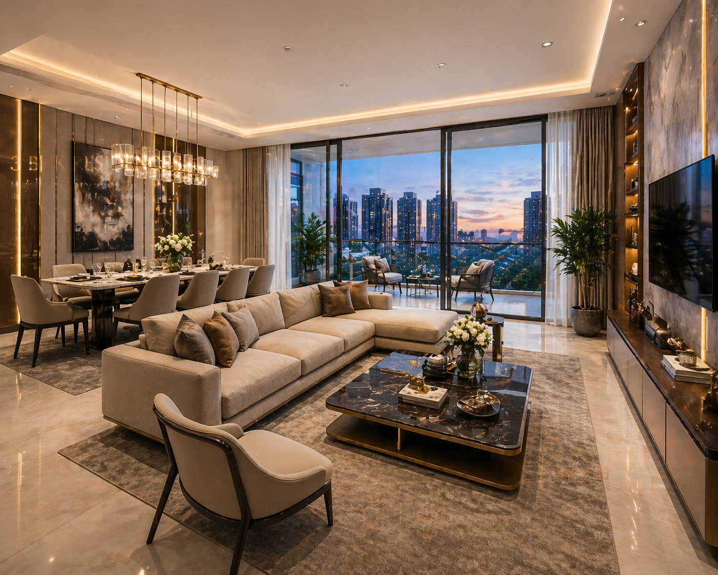 3 BHK Residences